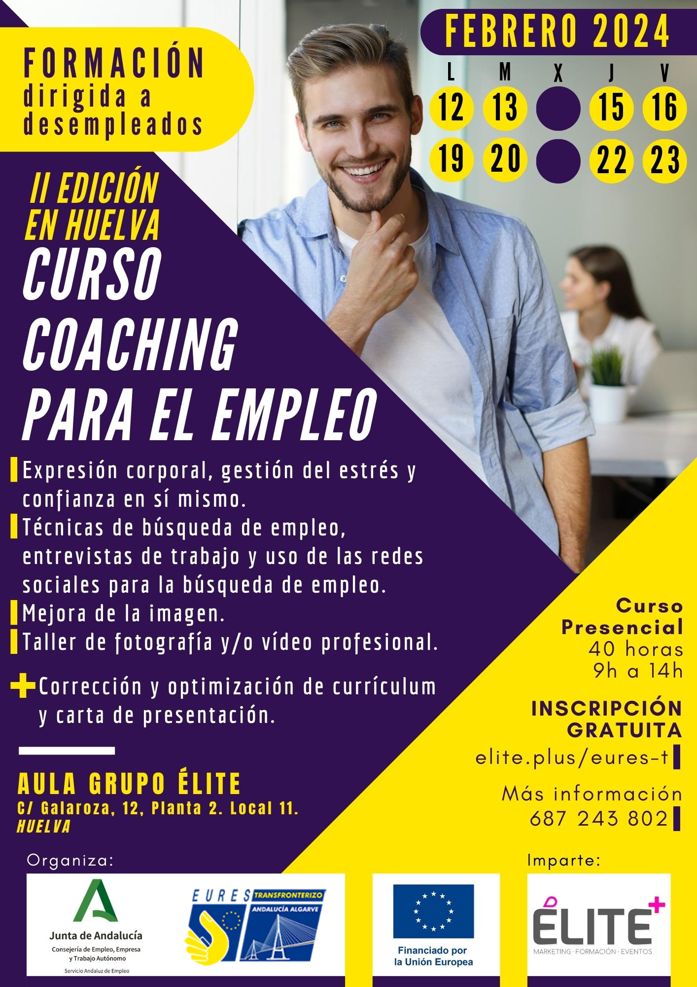 Curso Coaching para el Empleo en Huelva - EURES-T